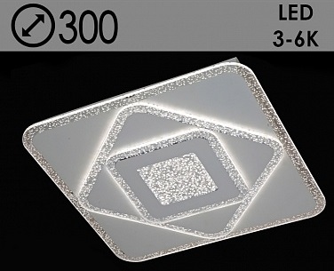 Светильник MX2230-300*300Q WT LED 76W 3000-6000K