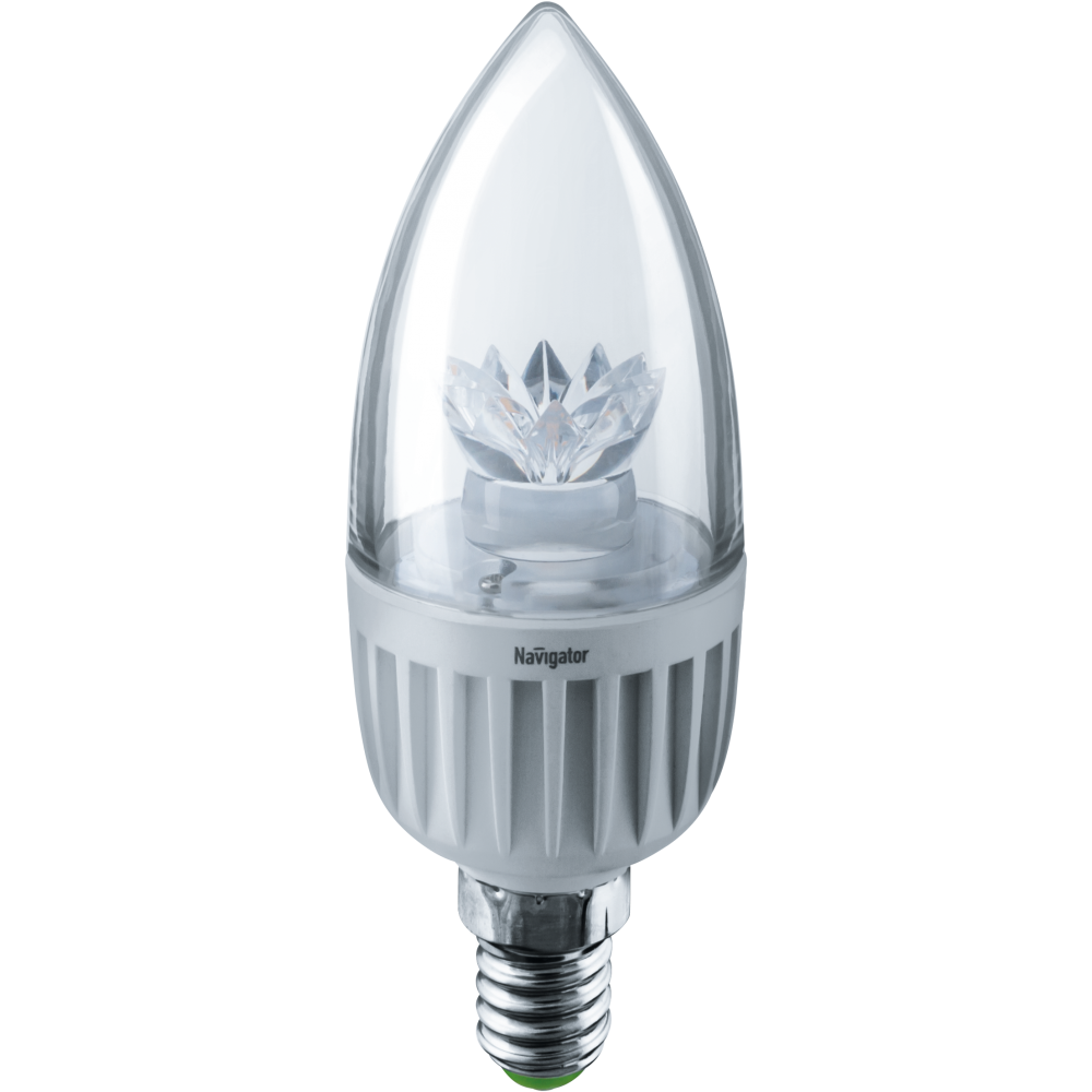 Лампа Navigator 71 853 NLL-C37-7-230-4K-E14-CL Лампа Navigator 71 853 NLL-C37-7-230-4K-E14-CL